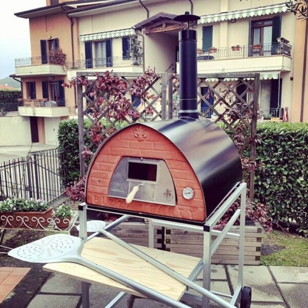 pizza party oven houtgestookt pizzone